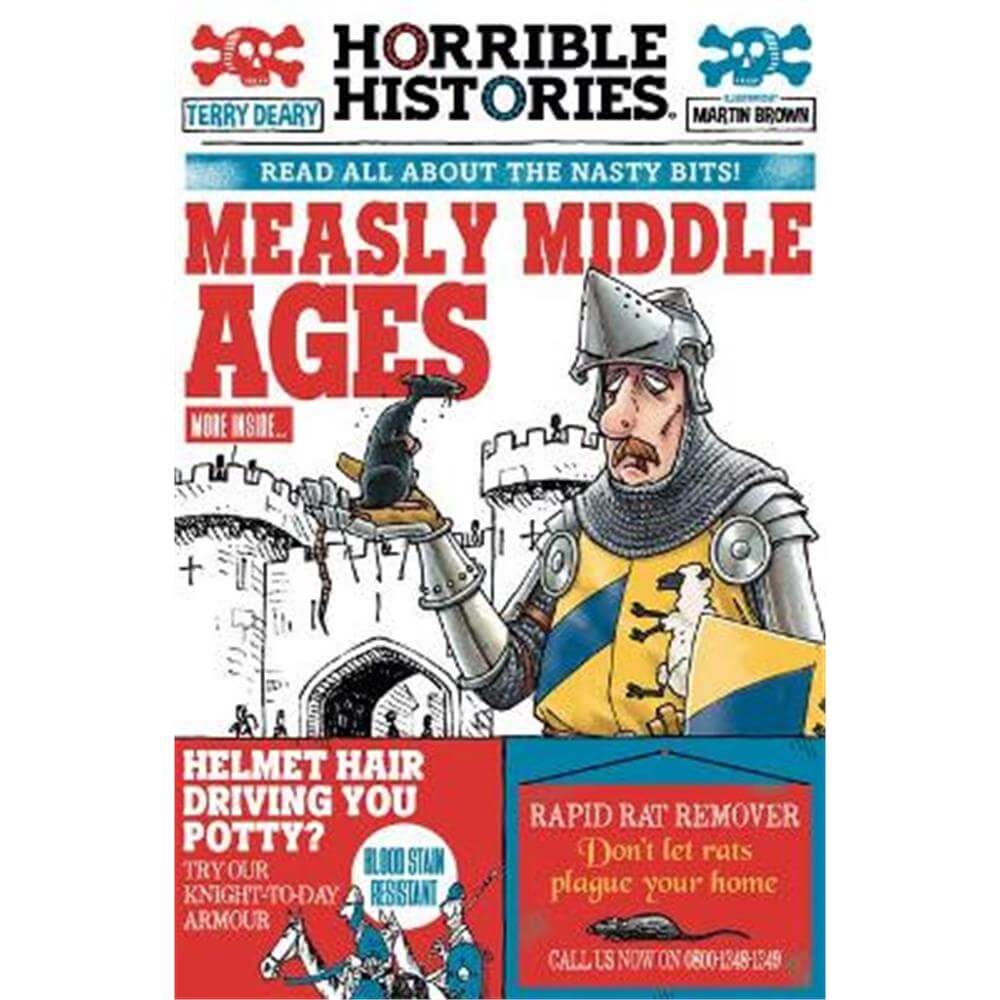 Measly Middle Ages (newspaper edition) (Paperback) - Terry Deary